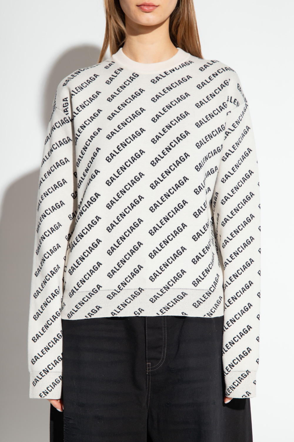 Balenciaga Sweater with monogram | Women's Clothing | Vitkac